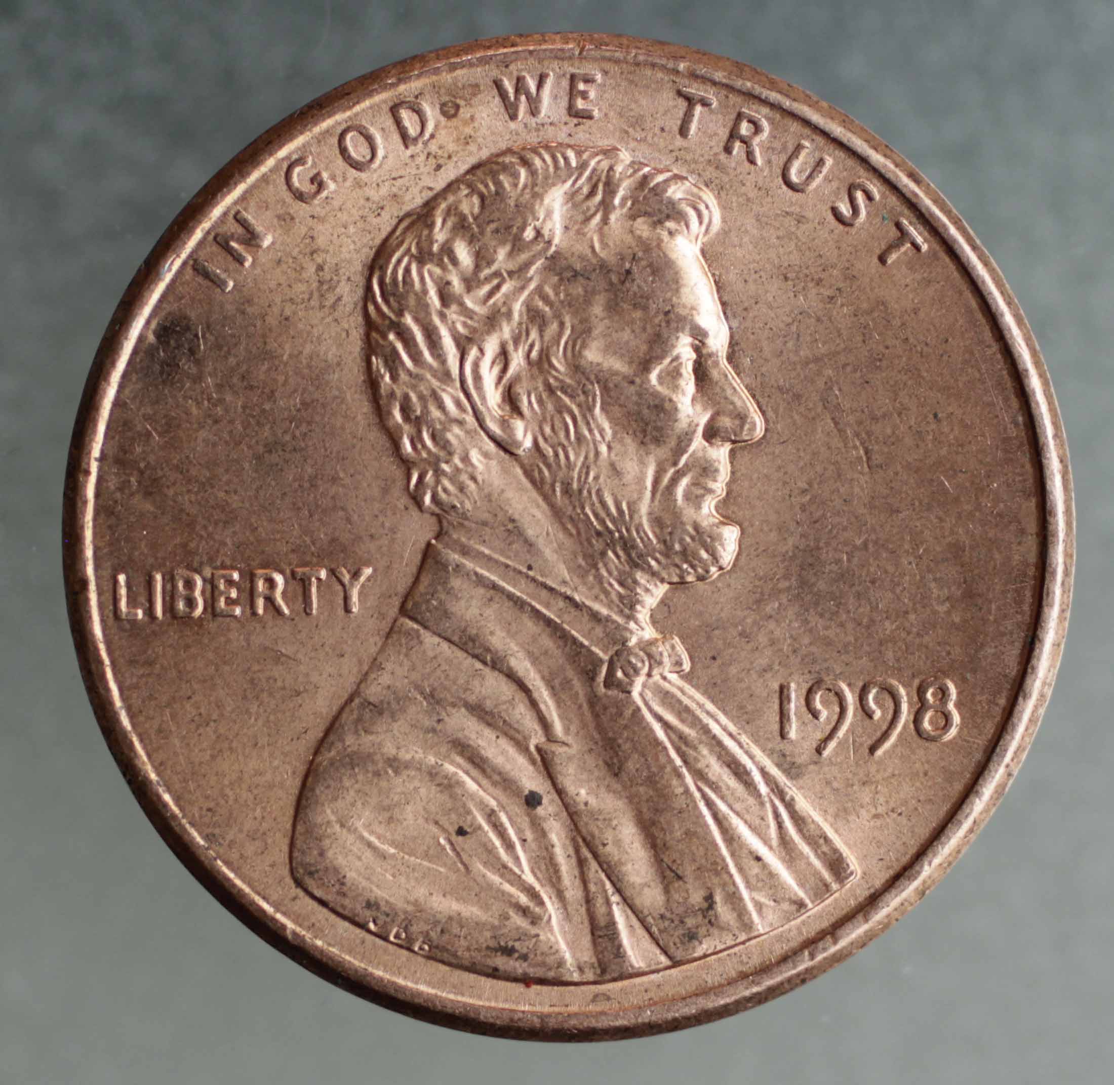 1998-Lincoln-Cent-Strange-Die-Clash